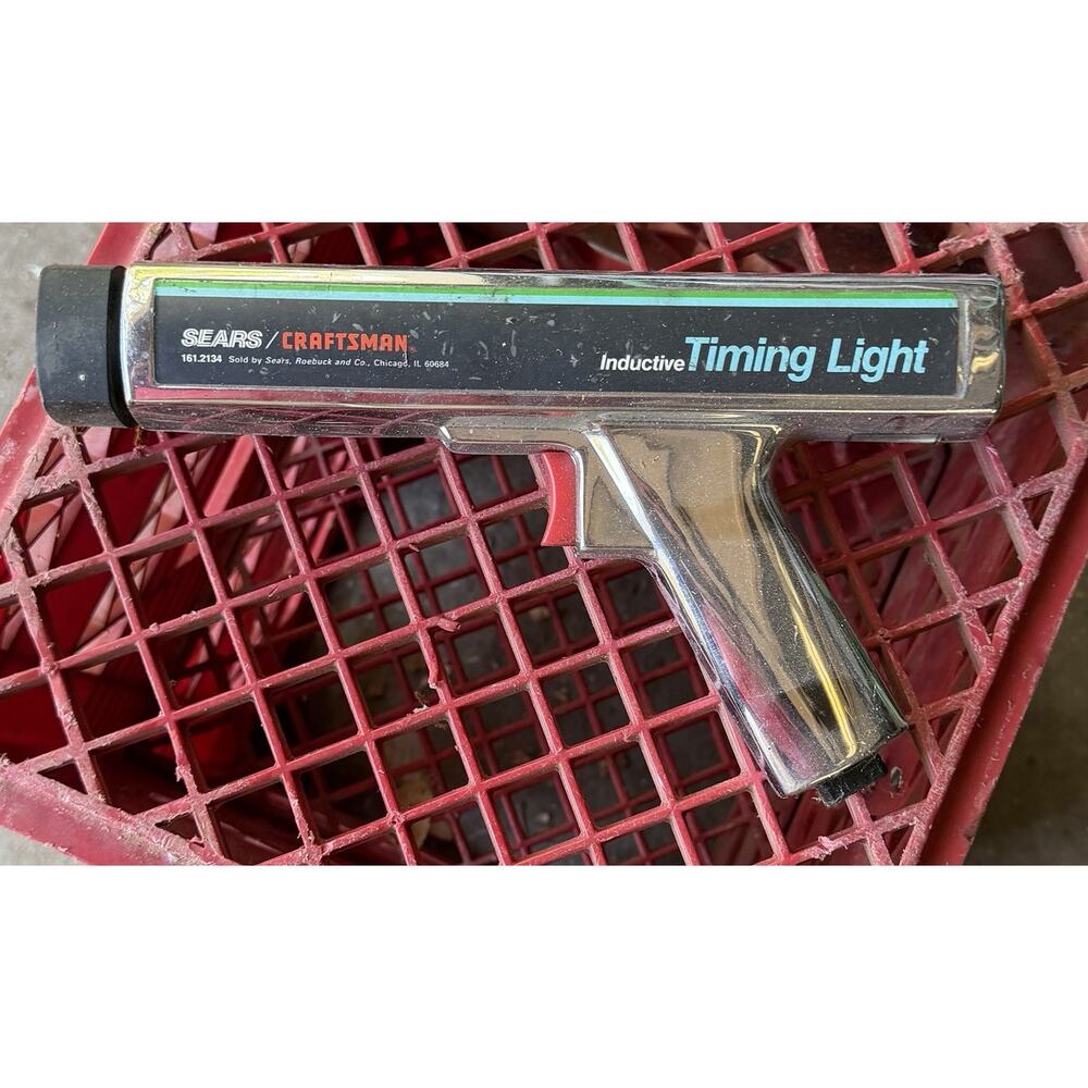 Sears Craftsman Inductive Advance Timing Light Gun 161.2134 USA Vintage